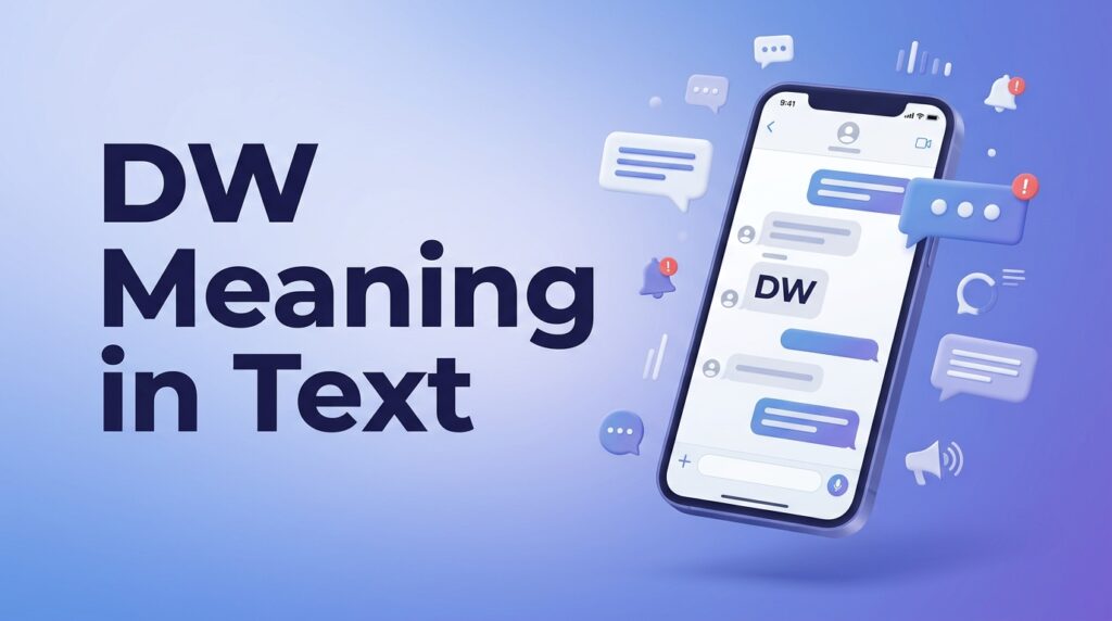DW Meaning in Text, Chat & Social Media Explained