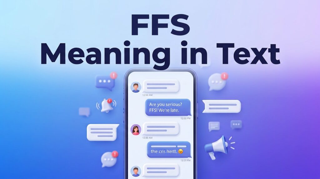 FFS Meaning in Text Simple Slang Guide