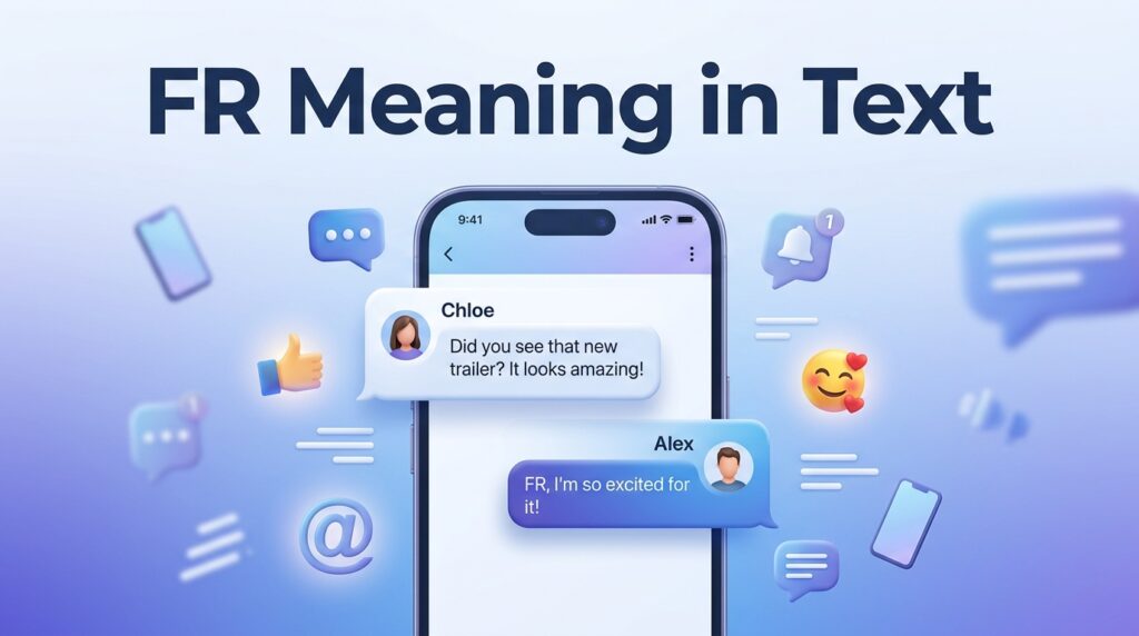 FR Meaning in Text What It Means on TikTok & Snapchat