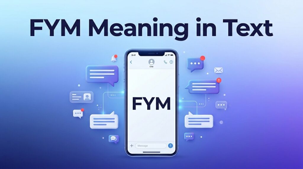 FYM Meaning Explained Text, Snapchat & TikTok