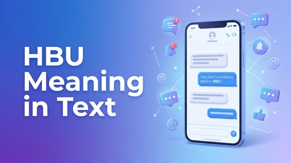 HBU Meaning in Text Full Meaning, Uses & Examples
