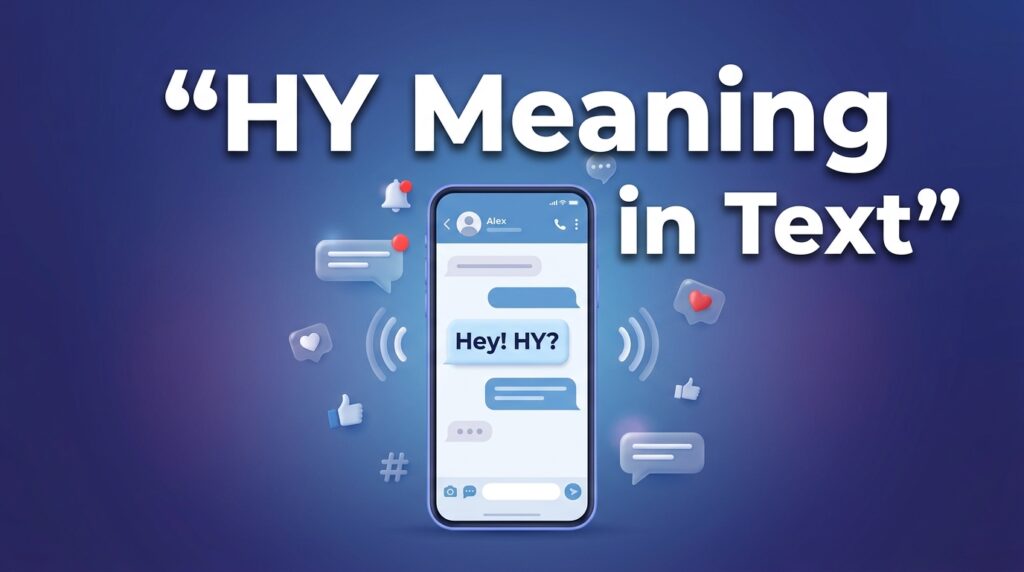 HY Meaning in Text Definition, Uses & Examples