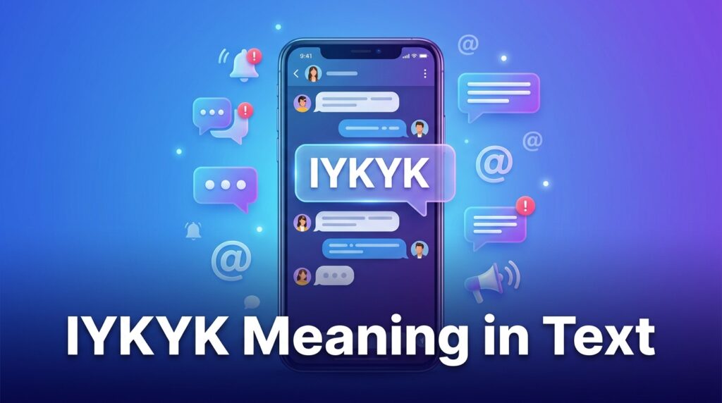 IYKYK Meaning in Text Simple Definition & Examples
