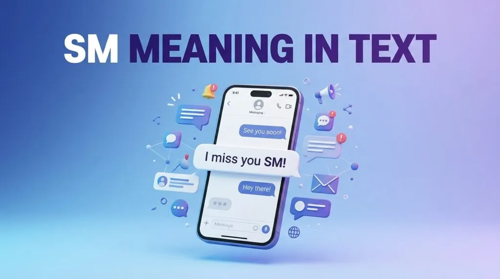 SM Meaning in Text What Does SM Mean in Chat, Snapchat, TikTok and Social Media