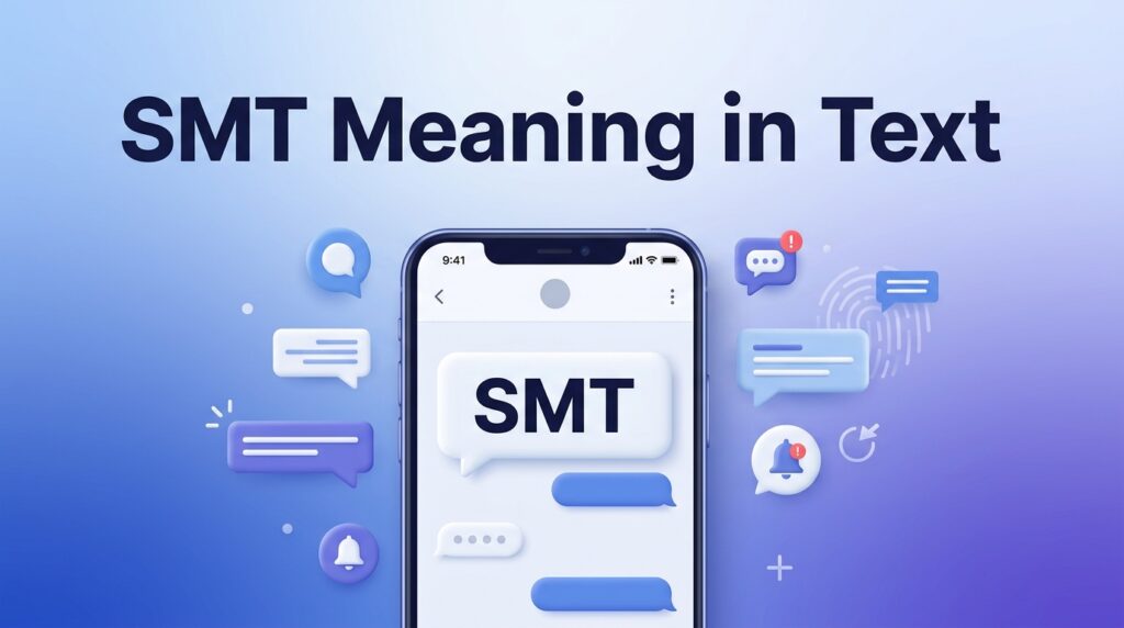 SMT Meaning in Text: What It Means Online