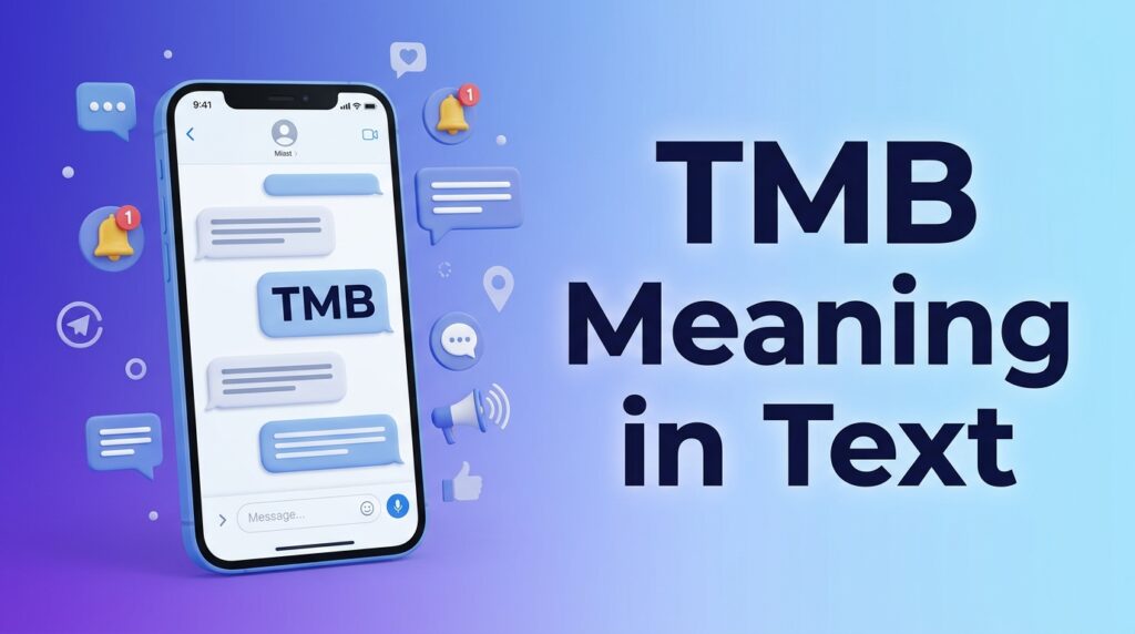 TMB Meaning in Text Text Me Back or Something Else