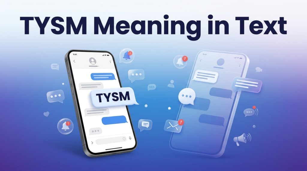 TYSM Meaning in Text Definition, Uses & Examples