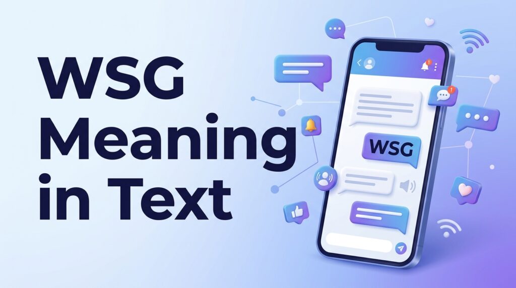 WSG Meaning in Text What It Means & How to Use It