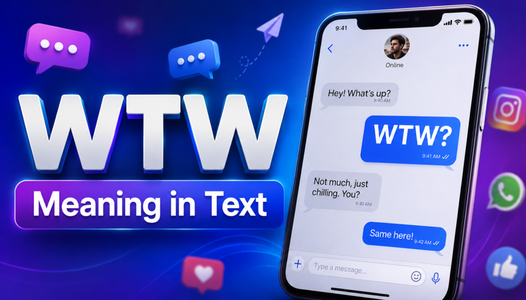 WTW Meaning in Text Definition, Uses & Examples