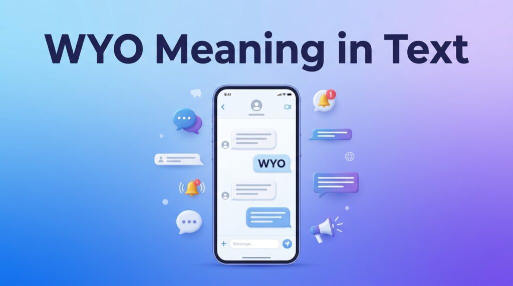 WYO Meaning in Text Definition, Uses & Examples