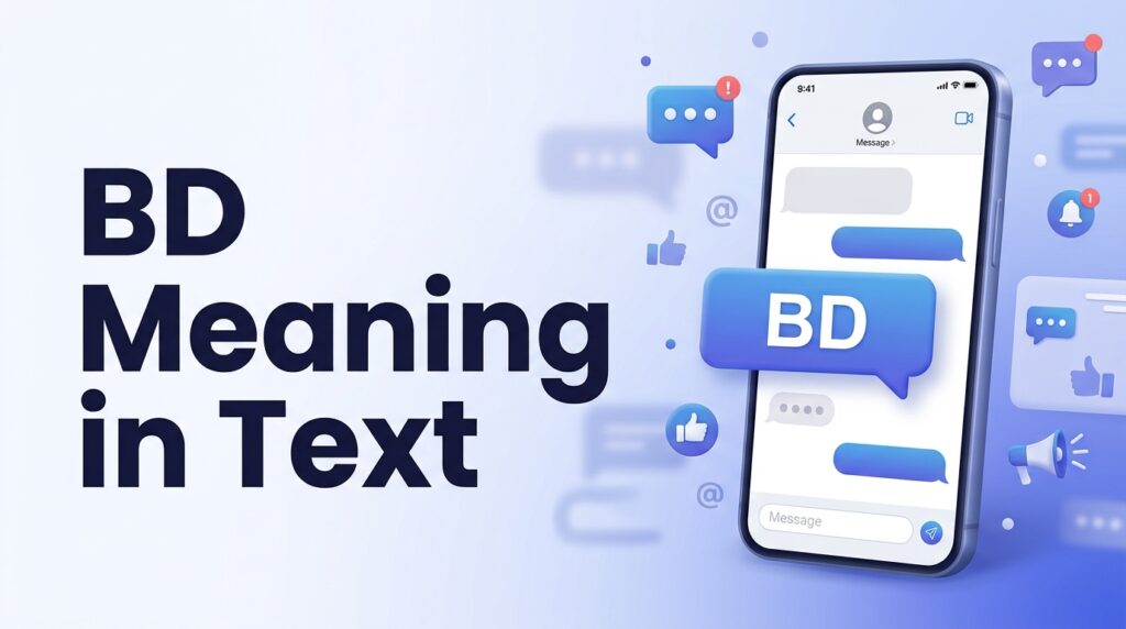 BD Meaning in Text Definition, Uses, Replies & Examples
