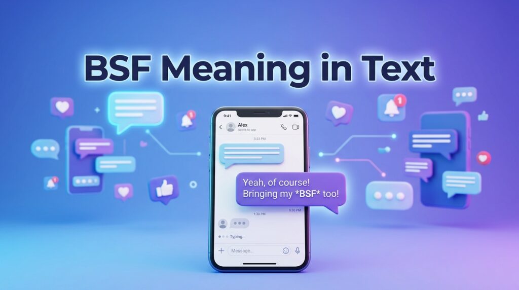 BSF Meaning in Text Definition, Uses and Replies