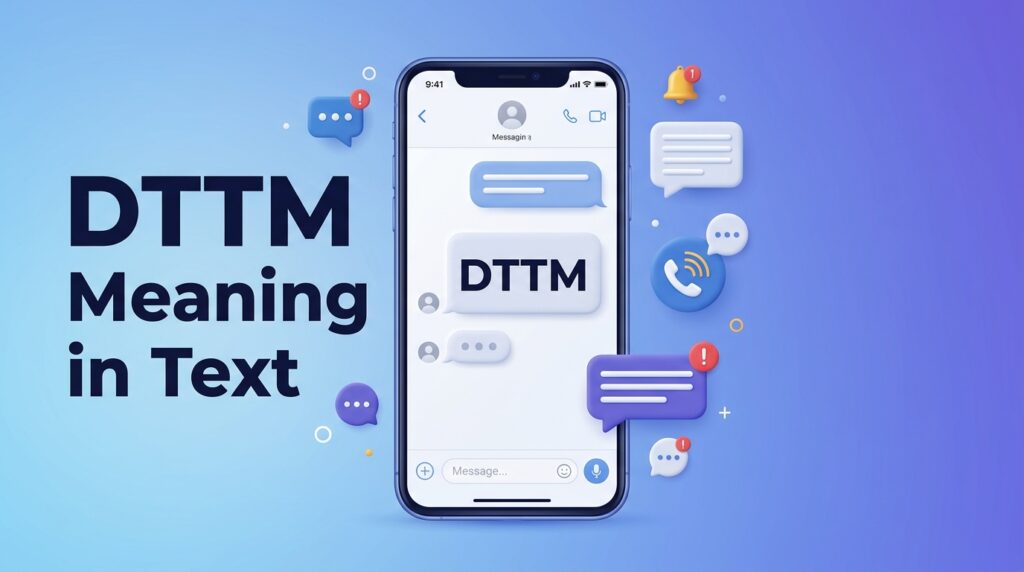 DTTM Meaning in Text Explained with Examples