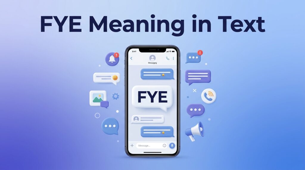 FYE Meaning in Text Slang, Uses & Examples