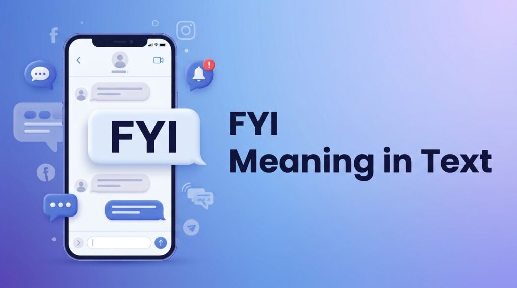 FYI Meaning in Text Definition, Examples and Replies
