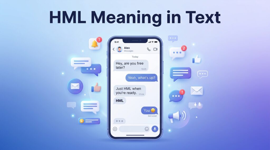 HML Meaning in Text Uses, Examples & Replies