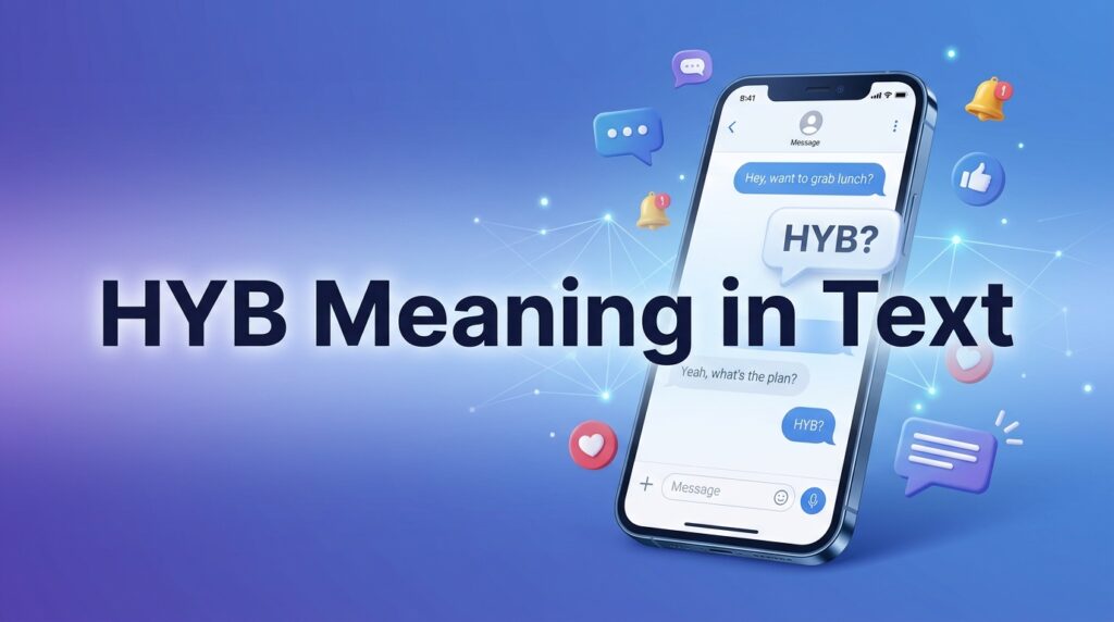 HYB Meaning in Text Uses, Examples & Replies
