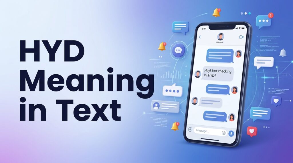 Hyd Meaning in Text What HYD Means in Chat
