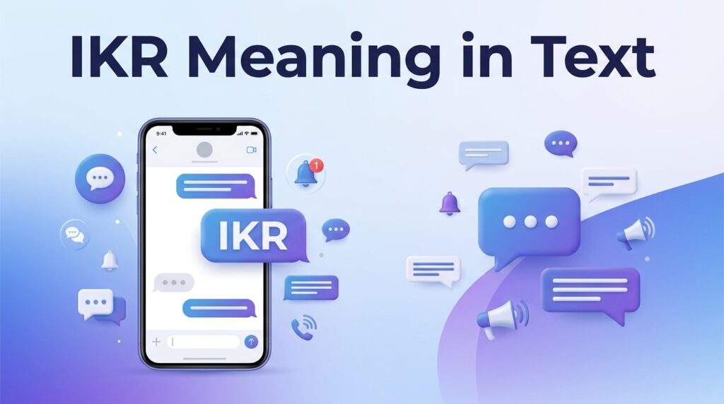 IKR Meaning in Text What It Means & How to Use It
