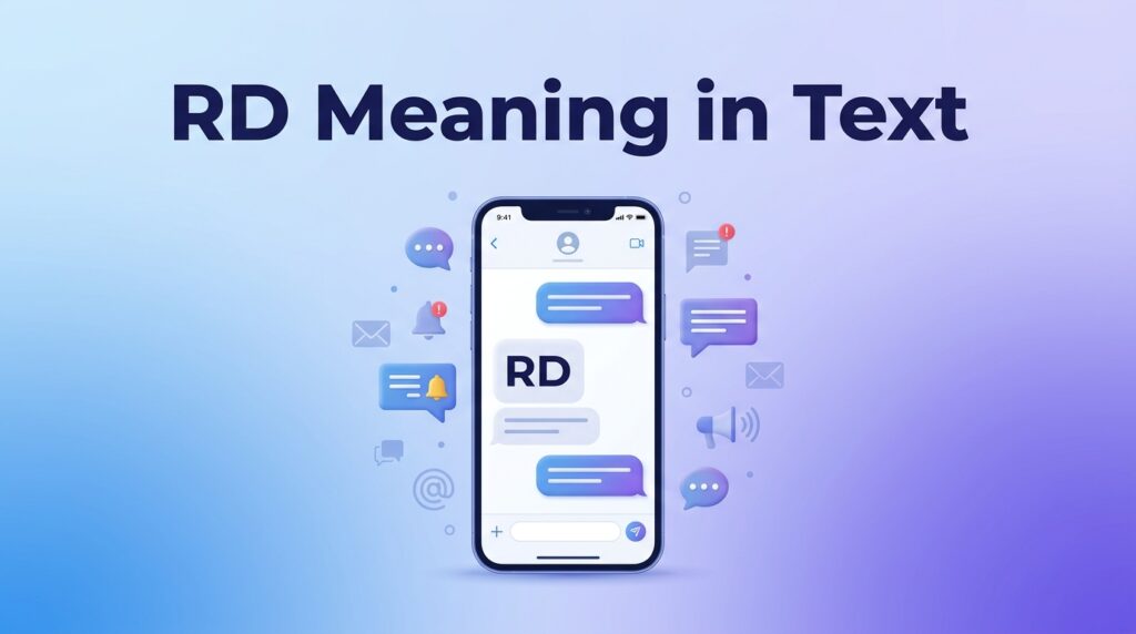 RD Meaning in Text What It Means in Chat