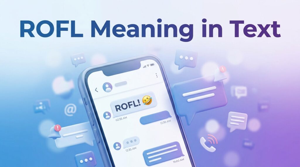 ROFL Meaning in Text Definition, Uses & Examples