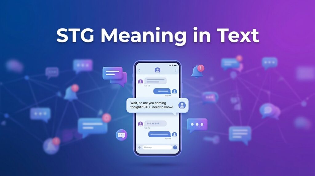 STG Meaning in Text What It Means in Messages & Social Media