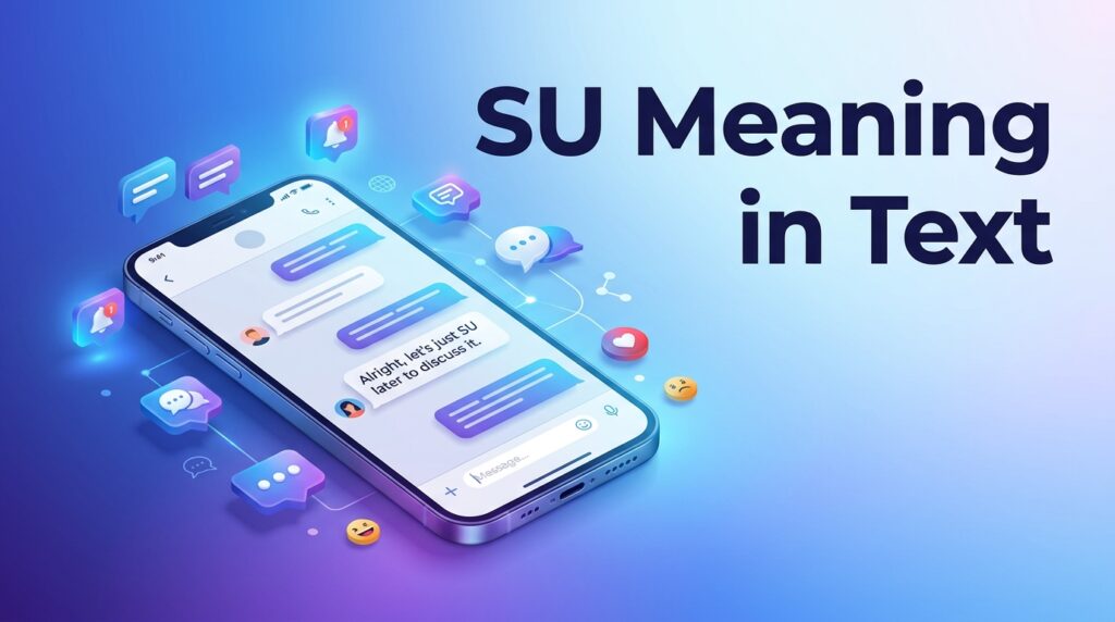 SU Meaning in Text Examples, and How to Reply