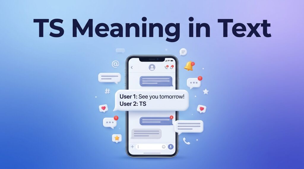 TS Meaning on Instagram and in Text Messages