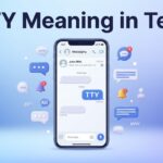TTY Meaning in Text Full Form and Usage