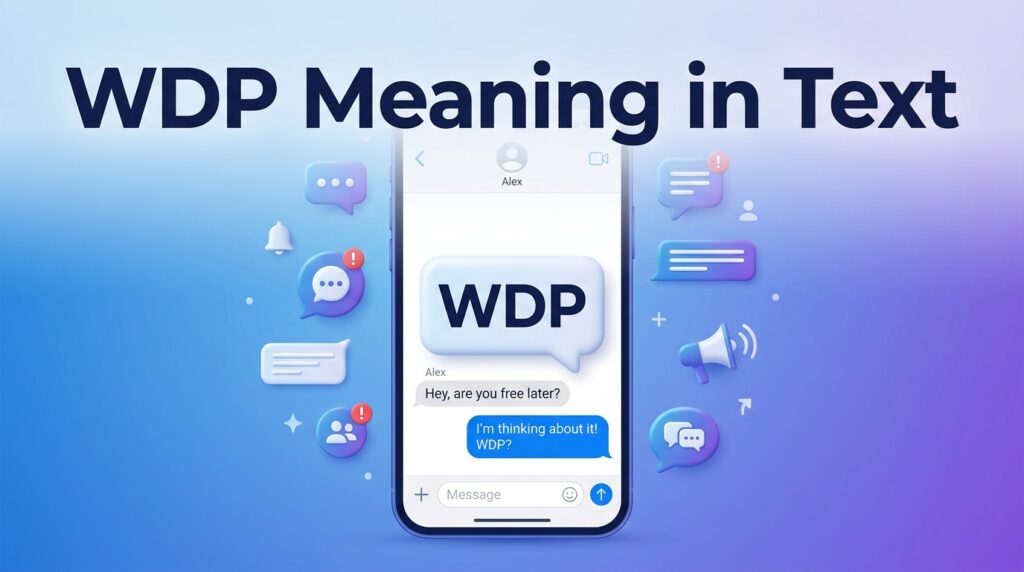 WDP Meaning in Text Full Form and Chat Usage