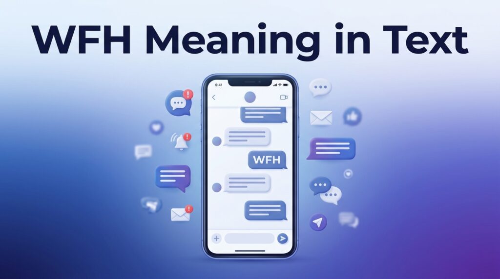 WFH Meaning in Text Definition, Examples and Usage