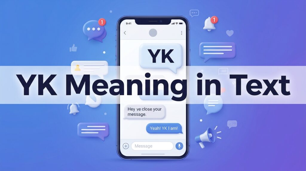 YK Meaning in Text Definition, Uses and Examples