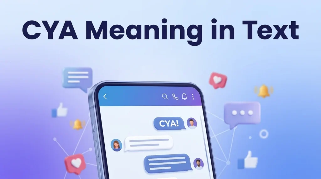 What Does CYA Mean in Text Full Meaning & Uses
