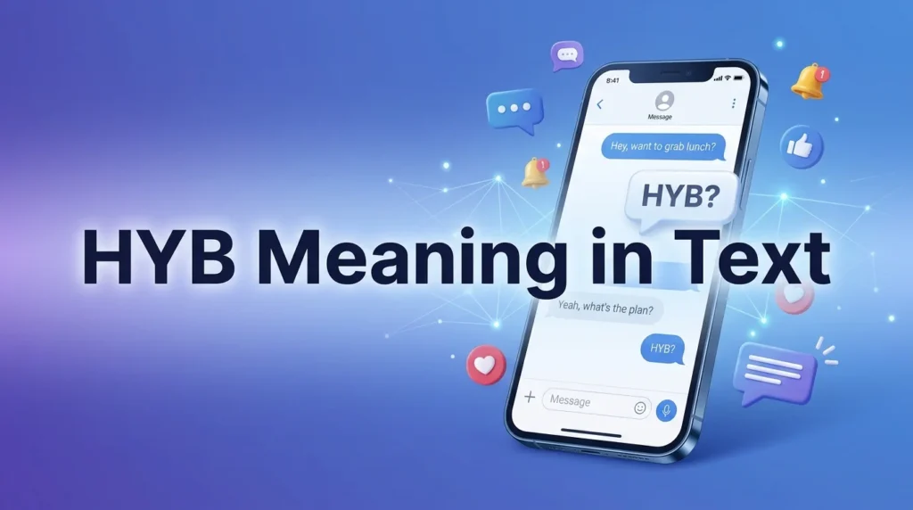 HYB Meaning in Text Uses, Examples & Replies
