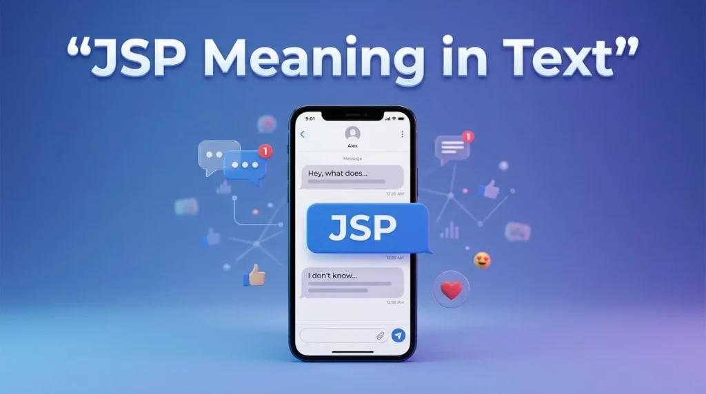 JSP Meaning in Text Definition, Uses, Examples & Chat Guide