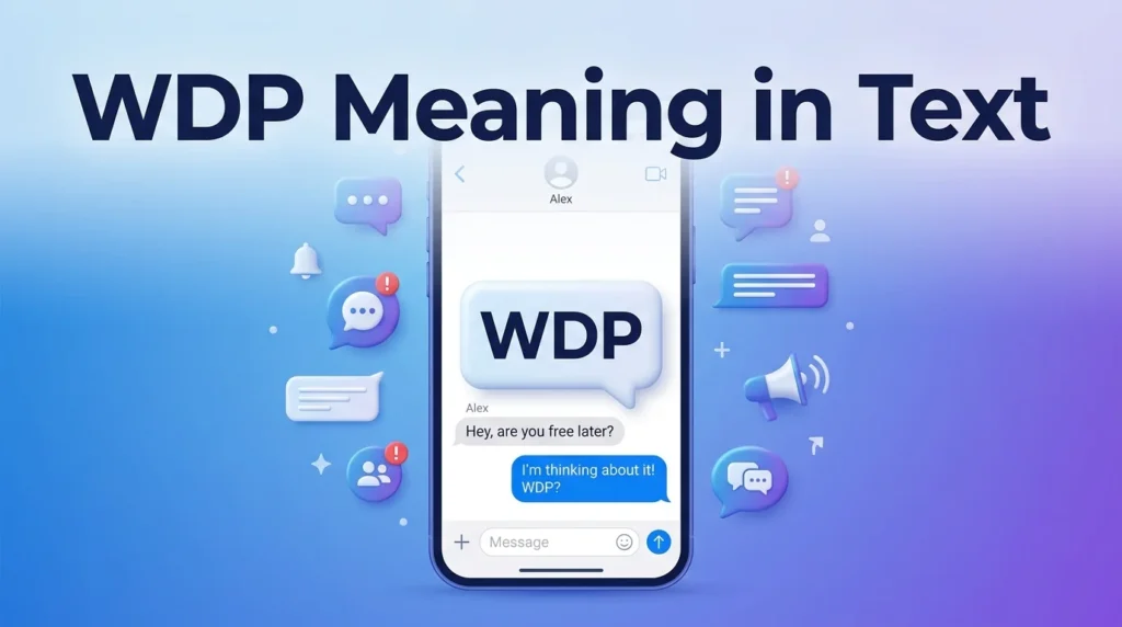 WDP Meaning in Text Full Form and Chat Usage