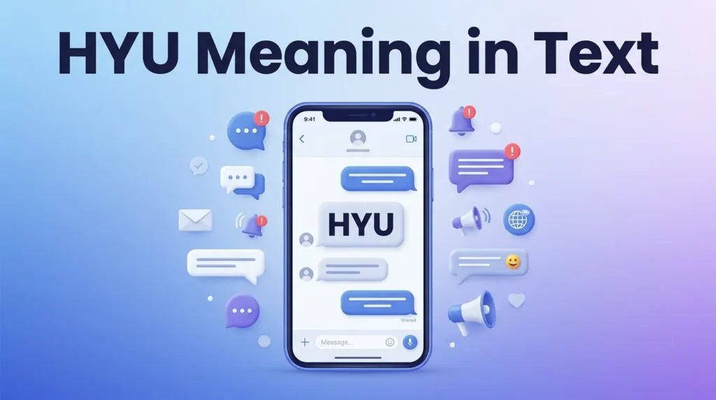 HYU Meaning in Text Definition, Examples & Replies