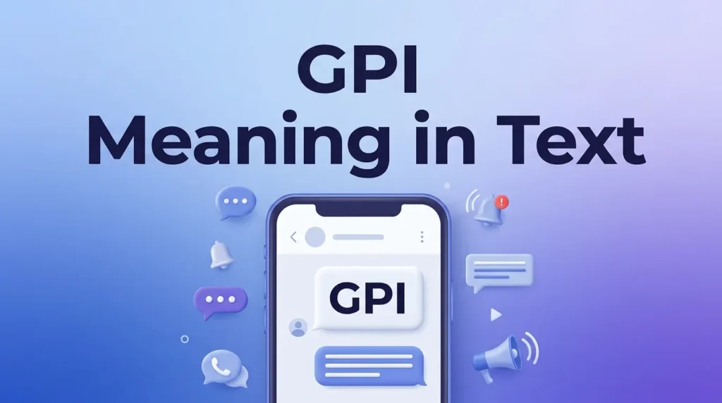 GPI Meaning in Text Definition, Examples & Usage