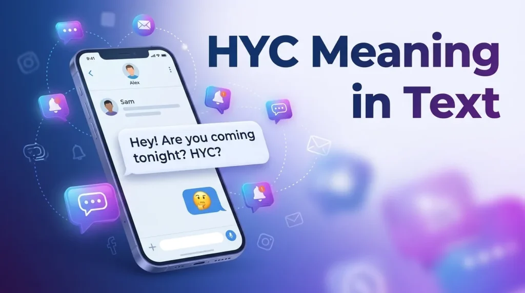 HYC Meaning in Text Definition, Uses, Examples, and Replies