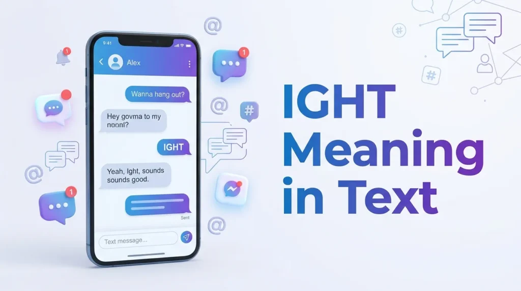 Ight Meaning in Text What Does Ight Mean in Chat