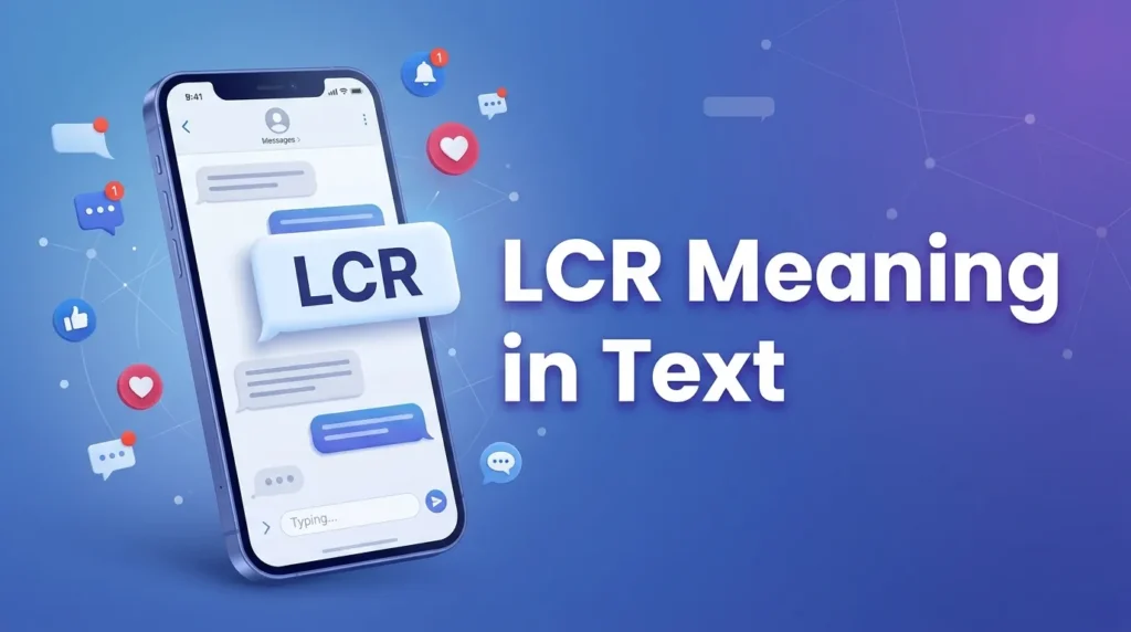 LCR Meaning in Text Definition, Full Forms, and Uses