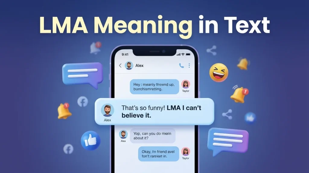 LMA Meaning in Text What Does LMA Mean in Chat