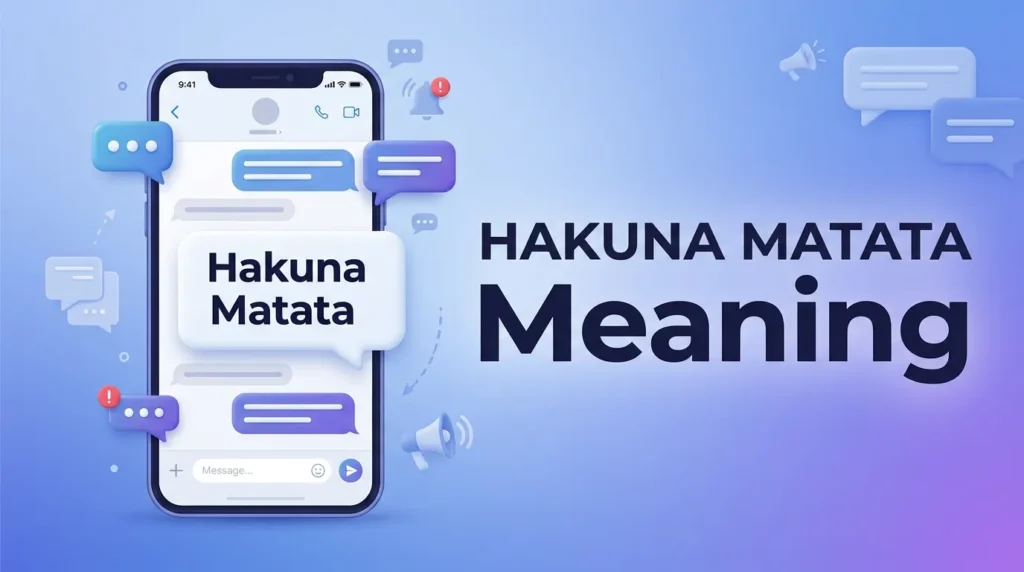 Hakuna Matata Meaning: Definition, Origin & Usage Explained