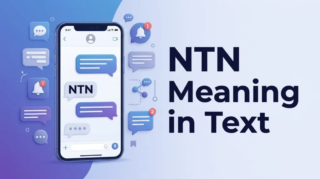 NTN Meaning in Text What Does NTN Mean in a Message